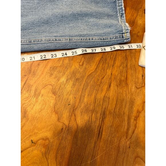 WE THE FREE JEANS Straight Leg, Distressed, Embroidered Sz 27 - Picture 10 of 10